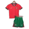 Portugal Kids Kit 2024 Home (Shirt+Shorts) - camisetasdefutbol