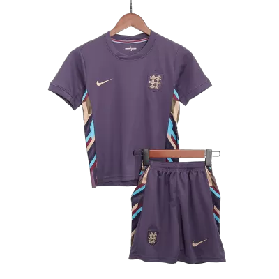 England Kids Kit 2024 Away (Shirt+Shorts) - camisetasdefutbol