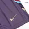 England Kids Kit 2024 Away (Shirt+Shorts) - camisetasdefutbol