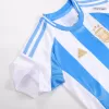 Argentina Kids Kit 2024 Home (Shirt+Shorts) - camisetasdefutbol