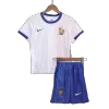 France Kids Kit 2024 Away (Shirt+Shorts) - camisetasdefutbol