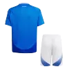 Italy Kids Kit 2024 Home (Shirt+Shorts) - camisetasdefutbol