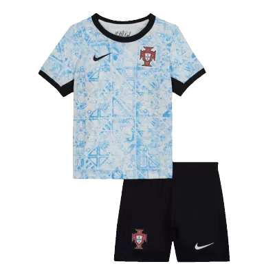 Portugal Kids Kit 2024 Away (Shirt+Shorts) - camisetasdefutbol