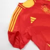 New Spain Jersey 2024 Home Soccer Shirt Authentic Version - camisetasdefutbol