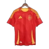 New Spain Jersey 2024 Home Soccer Shirt Authentic Version - camisetasdefutbol