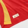 New Spain Jersey 2024 Home Soccer Shirt Authentic Version - camisetasdefutbol