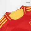 New Spain Jersey 2024 Home Soccer Shirt Authentic Version - camisetasdefutbol