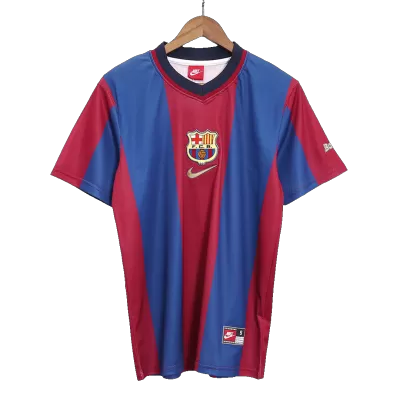 Vintage Barcelona Jersey 1998/99 Home Soccer Shirt - camisetasdefutbol