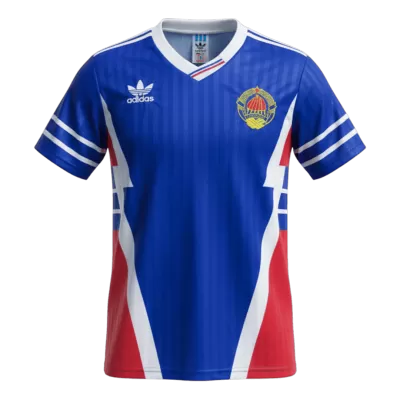 Vintage Yugoslavia Jersey 1990 Home Soccer Shirt - camisetasdefutbol
